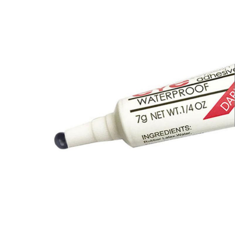 Wasserdichter Wimpernkleber, Make-up für falsche Wimpern, Kleber für künstliche Wimpern schwarz