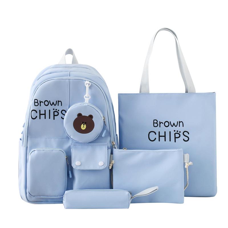 Studentenrucksack Japanisch Niedlich College-Stil Schultasche Personalisiertes Graffiti Lustige Schultasche Reiserucksack