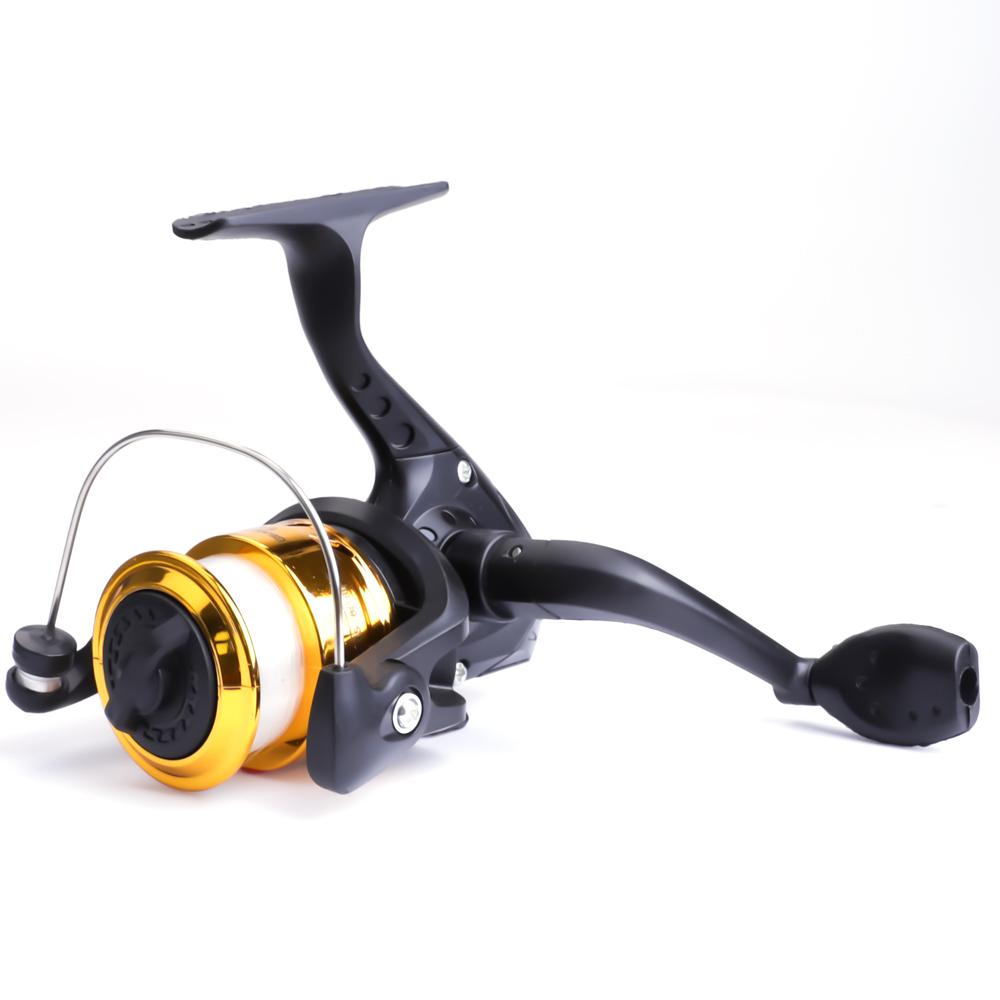 FunPesca SK Ganzmetall-Spinn-Angelrolle – 9+1BB CNC-Rolle mit 30 kg max. Bremskraft und 5,2:1 Übersetzungsverhältnis gelb