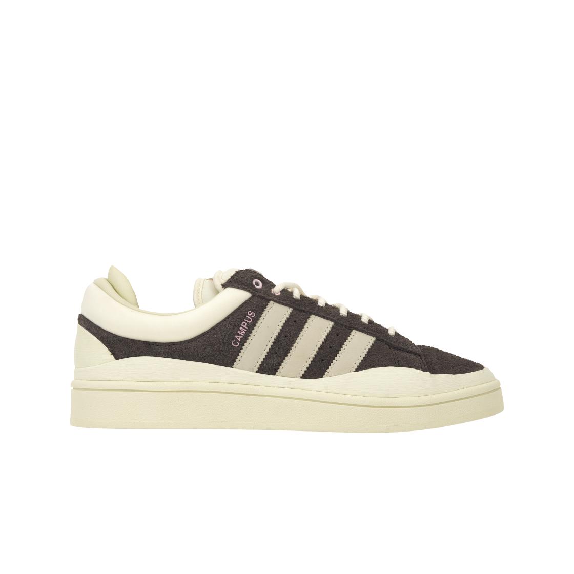 Bad Bunny x adidas Campus The Last Campus Unisex-Sneaker Braun Tiefbraun Kreide ID2534 44