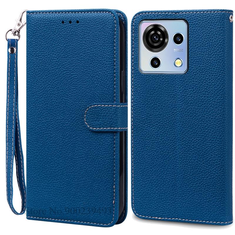 Für ZTE Blade V50 Vita Hülle Buch Brieftasche Leder Klapphülle Für ZTE Blade V50 Vita Hülle Handyhülle Coque Fundas ZTE Blade V50 Vita