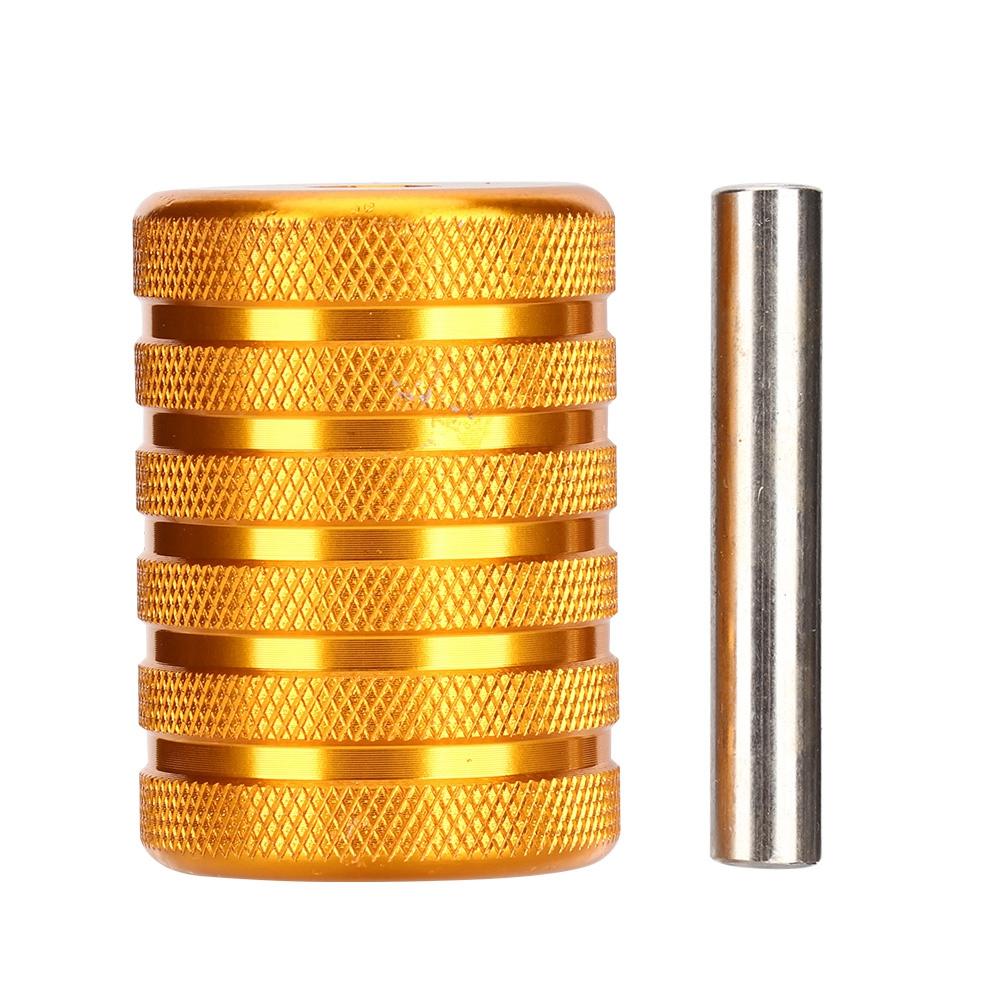 35mm Legierung Tattoo Maschine Griff Griff Rutschfest Tattoo Zubehör für Body Art Werkzeug Gelb