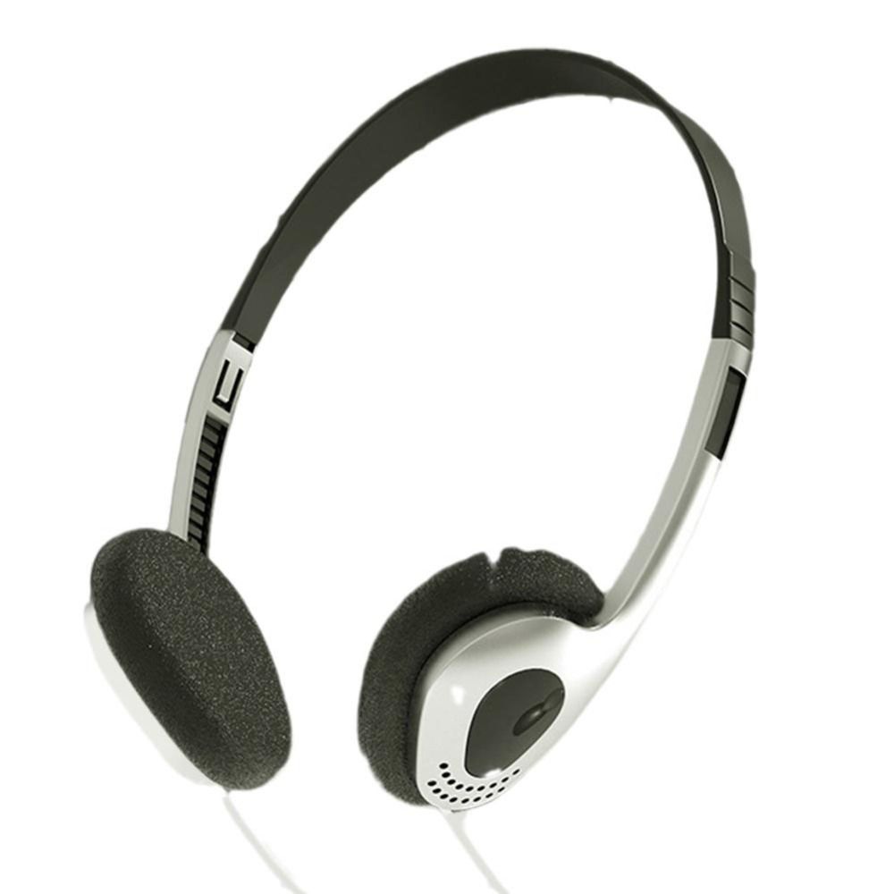 Persönlichkeit Retro Y2k Persönlichkeit Retro Headset Retro Nostalgisches Headse Headset Requisiten silber