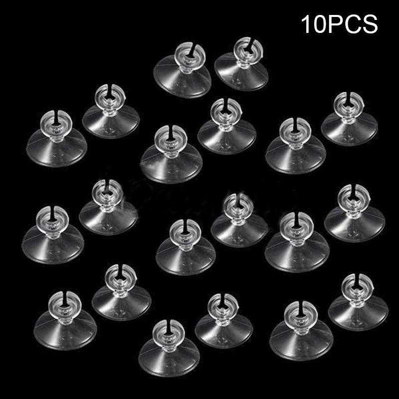 10 Stücke Aquarium Saugnapf Luftschlauch Halter Sucker Für Aquarium Pumpe Sauerstoff black