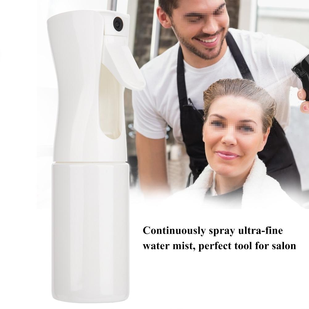 Nachfüllbarer Friseur-Wassersprüher Friseursalon Sprühflasche Haarwerkzeug Weiß S 200ML weiß