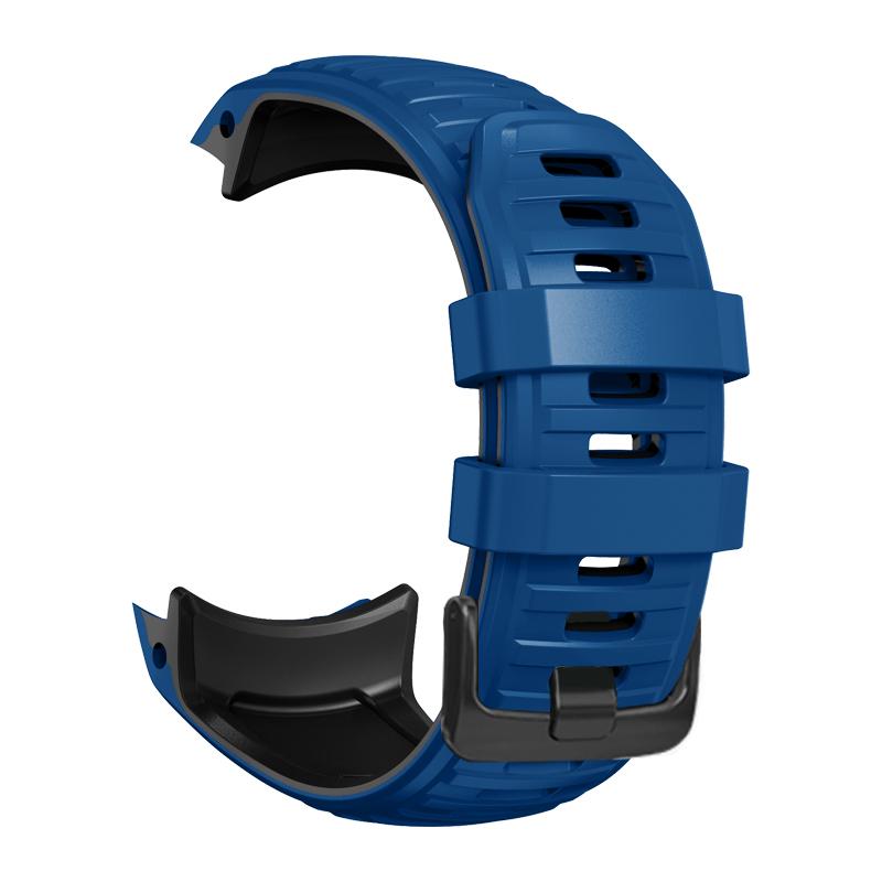 Offizielles Armband für Garmin Instinct 2X Solar/Instinct 3 50mm Smartwatch-Armband Herren Silikon Sport Uhrenarmband Armband Ersatz For Instinct 2X blue