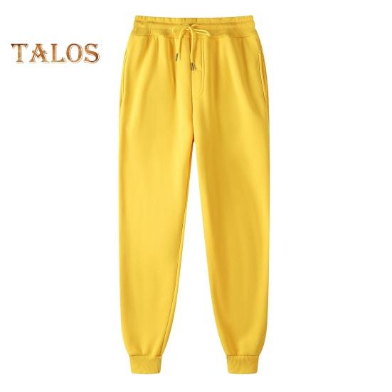 Damen Sporthose mit Kordelzug, elastischer Bund, lockere Jogginghose mit Knöchelband und Taschen, einfarbig, Jogginghose, Laufhose, Freizeithose XL