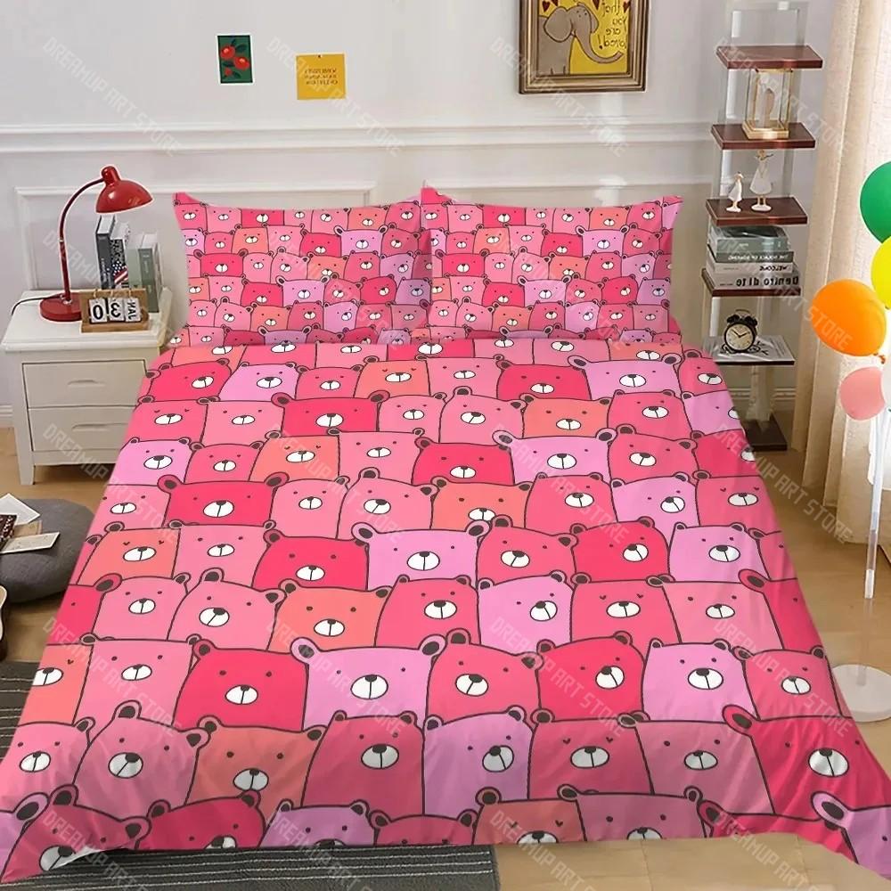 Tiere Jungen Bettwäsche Set Niedlich Lustig Gelbes Cartoon Küken Bettbezug Set King Queen Cartoon Tiere Weiche Polyester Steppdecke Bezug EU Single 90x200cm