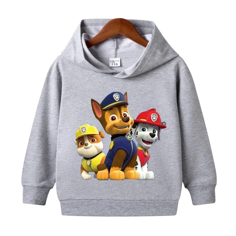 Kinder Paw Patrol Hoodie Kinderkleidung Für Mädchen Baby Jungen Kleidung Frühling Herbst Sweatshirts Jungen Cartoon Kleidung Hoodie 120 rosa