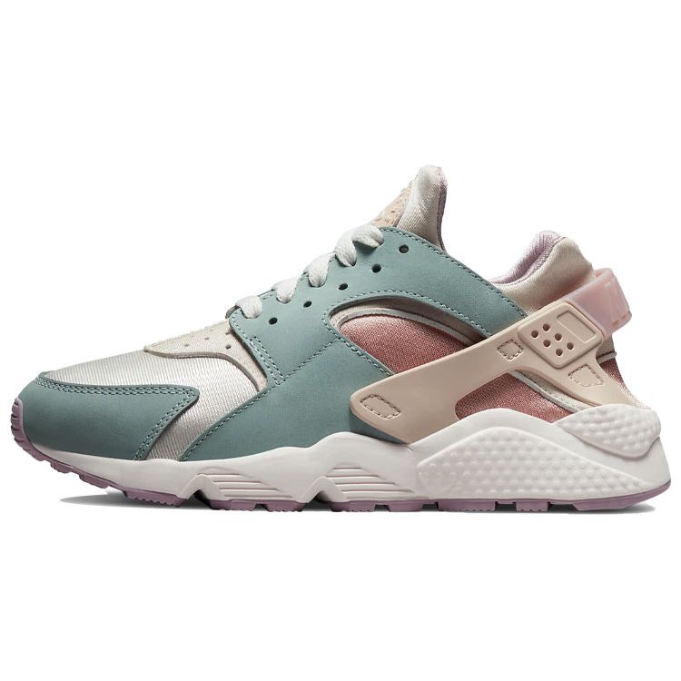 Nike Air Huarache One Mile Social Club Damen Sneaker Grün Hell-Holzbraun Dusty-Sage DQ4990-104 35.5