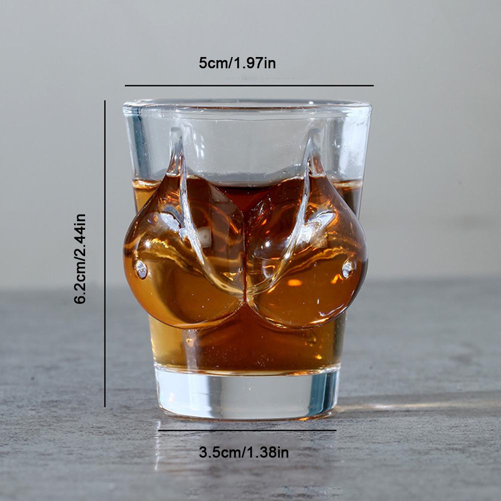 Kreatives Glas Tasse Whiskeygläser Weinglas Schnapsglas Tasse Bierglas für Wodka Whiskey Bier 1
