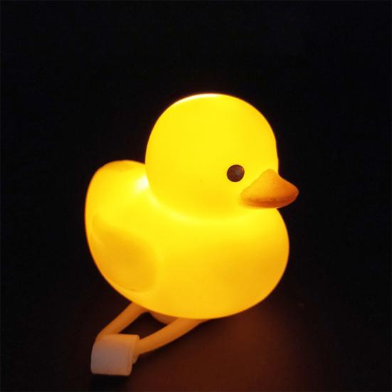 Niedliche Ente Kinderfahrrad Fahrradklingel Licht Kinder Dreirad Roller Lenker Hupe gelb