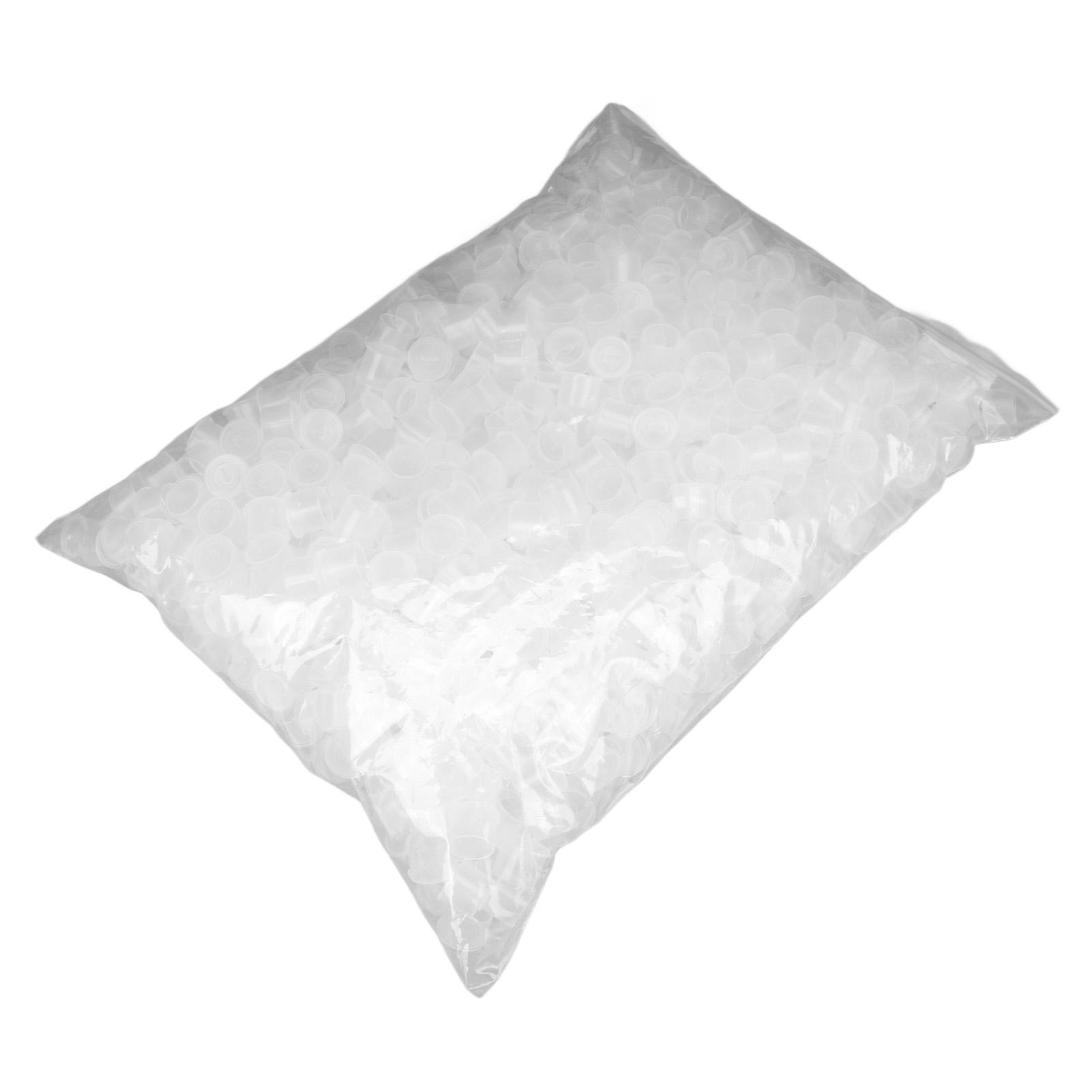 Tattoo-Tintenbecher Einwegzubehör Microblading Gemischte Tattoo-Pigmentbecher Zubehör mit Basis 0.7 X