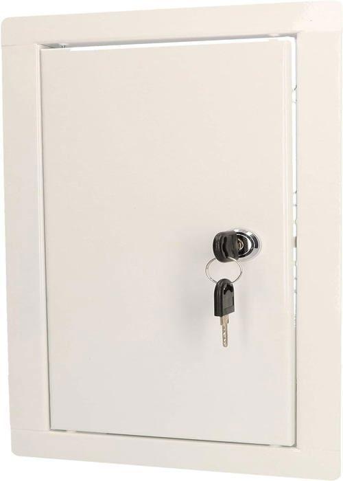 Revisionsklappe - KOTARBAU - 15 x 30 cm - Metall - Weiß - Einfach zu installieren weiß