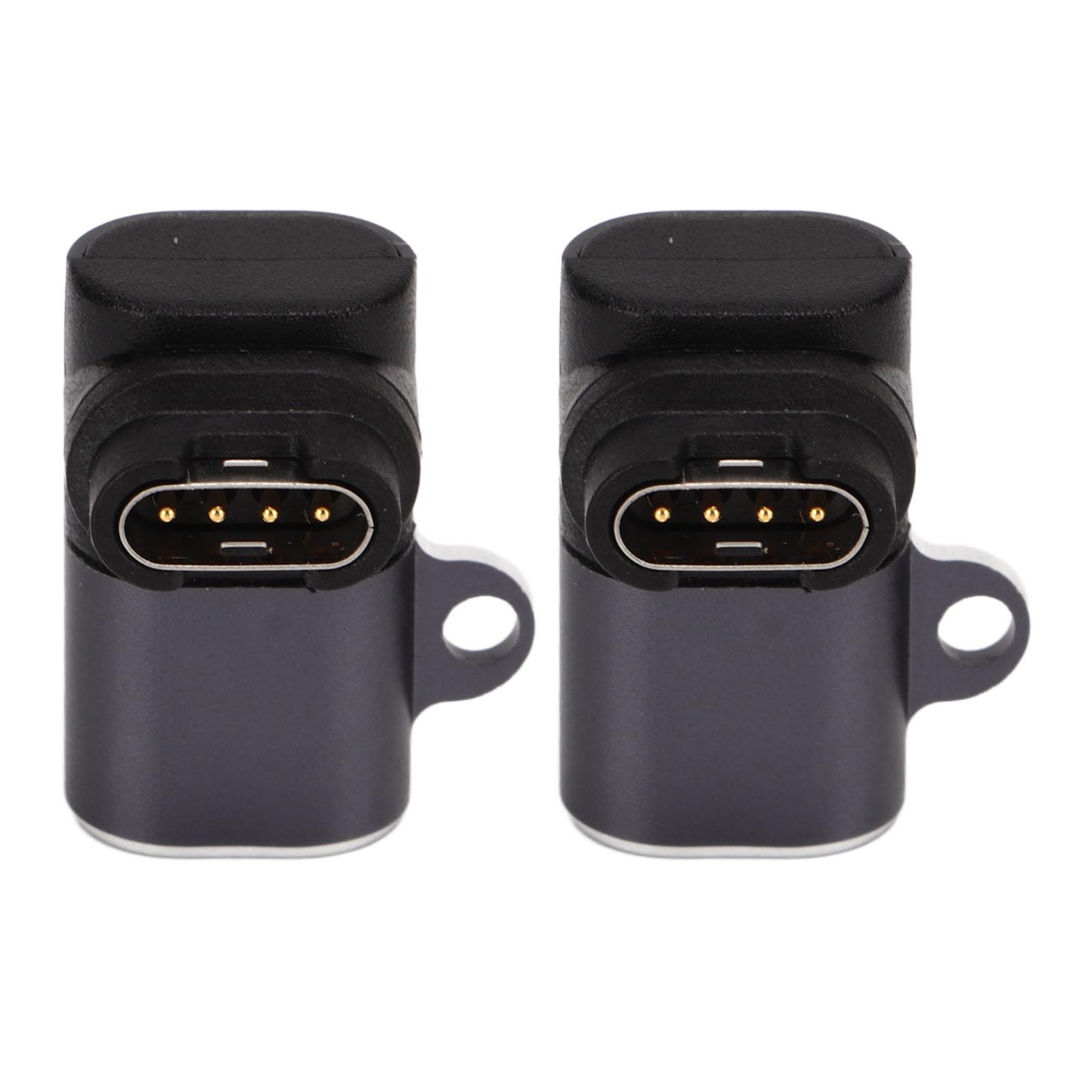 2 Stück Für Garmin auf Typ C Buchse Adapter Professioneller Mini USB C Adapter für Garmin Smartwatch