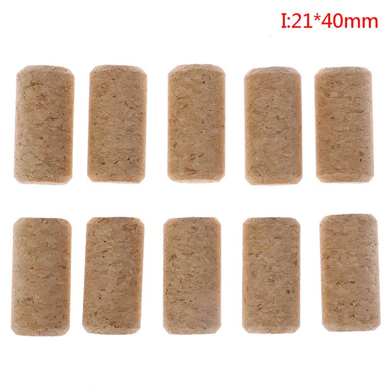 10 Pcs Wein Korken Stopper Wiederverwendbare Funktionale Tragbare Abdichtung Wein Flasche I:21*40 mm