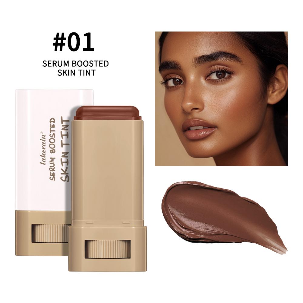Stick Foundation Balsam Serum Verstärkter Hautton Foundation Stick Geschmeidig Aufgepolstert Hohe Deckkraft Reise Bronze Foundation Stick Make