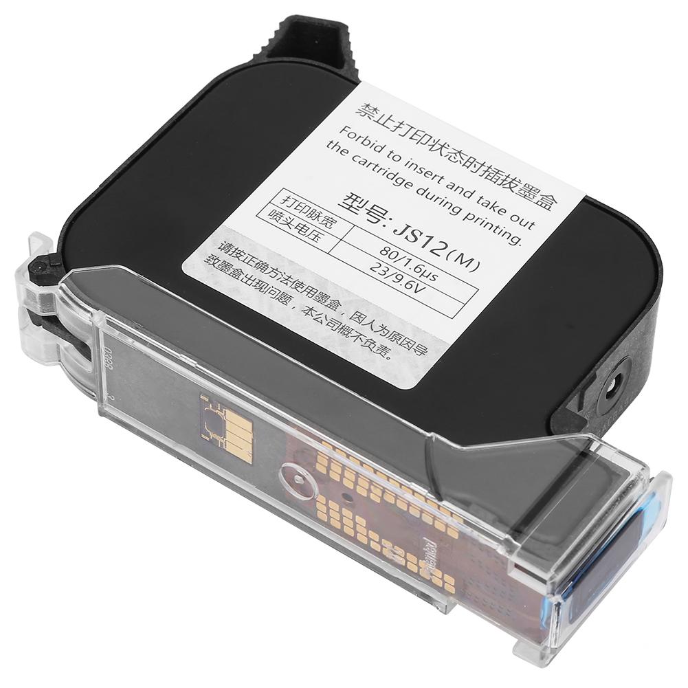 Schwarze Schnelltrocknende Tintenpatronen für 530 Handheld Datumscodierer Tintenstrahldrucker