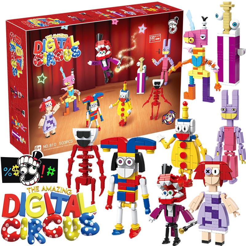 Bausteine humanoide Puppen Spielzeug digitale Actionfiguren montierbares Spielzeug Raupenfahrzeug Kinder Lernspielzeug