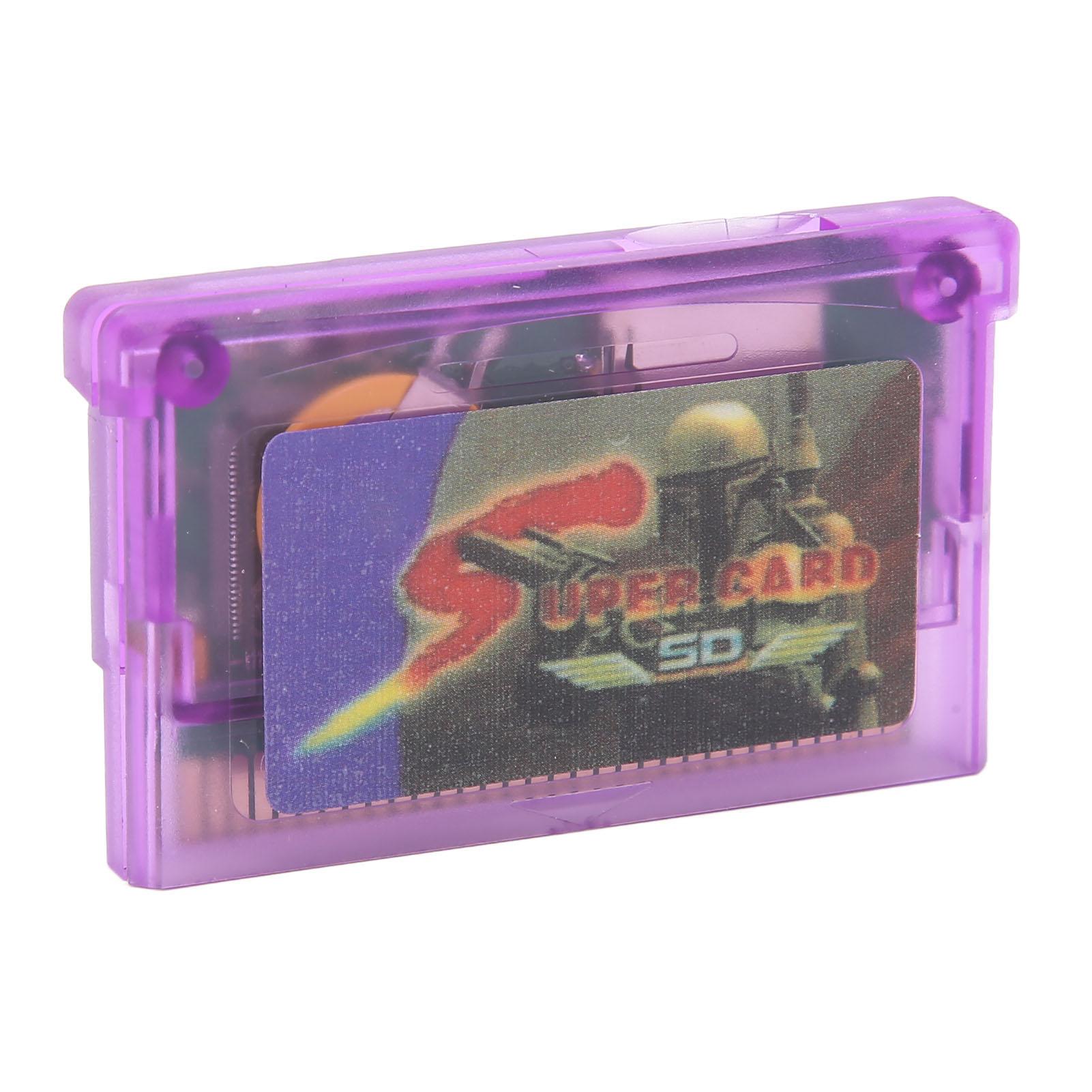 Videospiele-Speicherkarte für GBA, für GBA SP, für GBM, Brennkartenspiel-Flashcards, Mini-Super-Karte