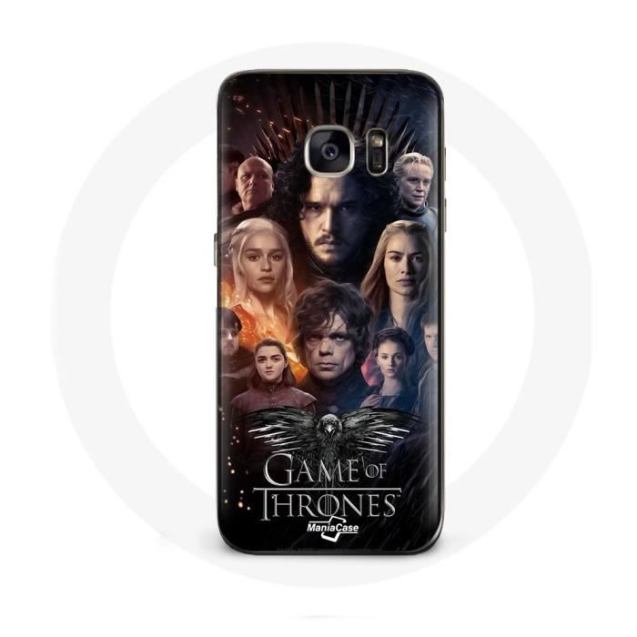 Hülle für Samsung Galaxy S7 Edge Game of Thrones Staffel 8 Game of Thrones Crew Poster L