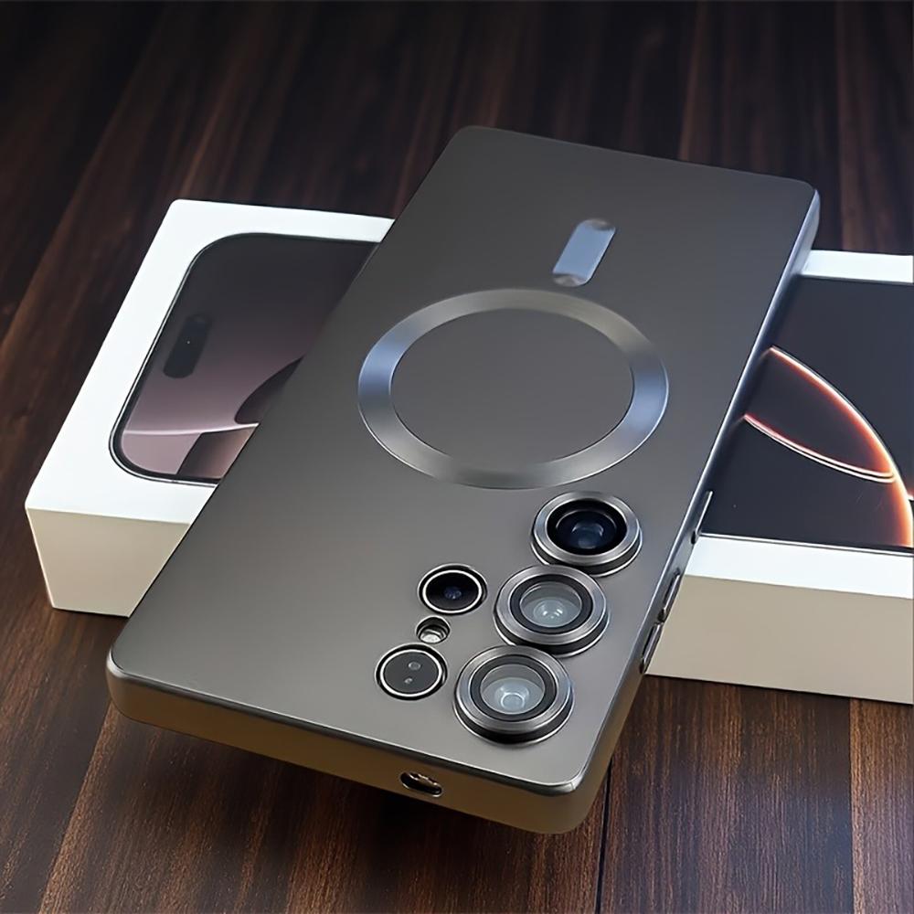 S26 S2 Ultra Hülle Magnetische Handyhülle Für Samsung Galaxy S26 S2 S24 S23 Ultra Plus S26Ultra Hüllen Weiche TPU Matte Abdeckung Galaxy S24 Ultra