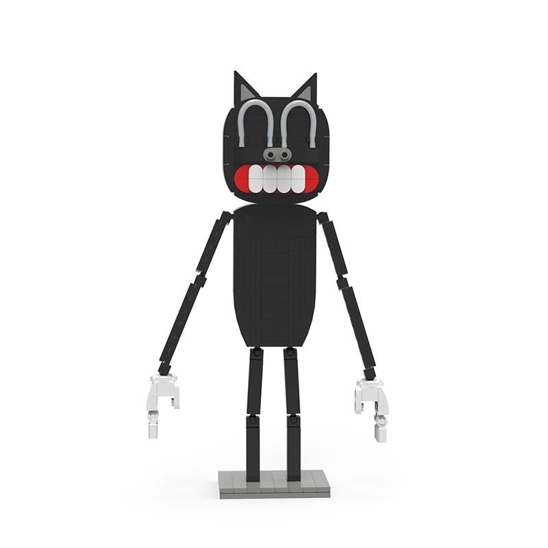 Buildmoc Kreative Siren Head Horror Legenden Figuren Urbane Geistergeschichte Modell Bausteine Set Bausätze Spielzeug für Kinder Kinder Geschenke