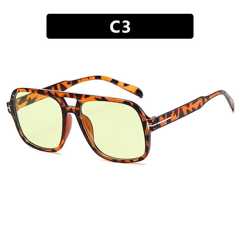 Übergroße Punk Sonnenbrille Damen Klassische Sonnenbrille Retro Sonnenschutz Sonnenbrille für Herren Sonnenschutz UV-Schutz Nicht polarisiert Modeaccessoire orange
