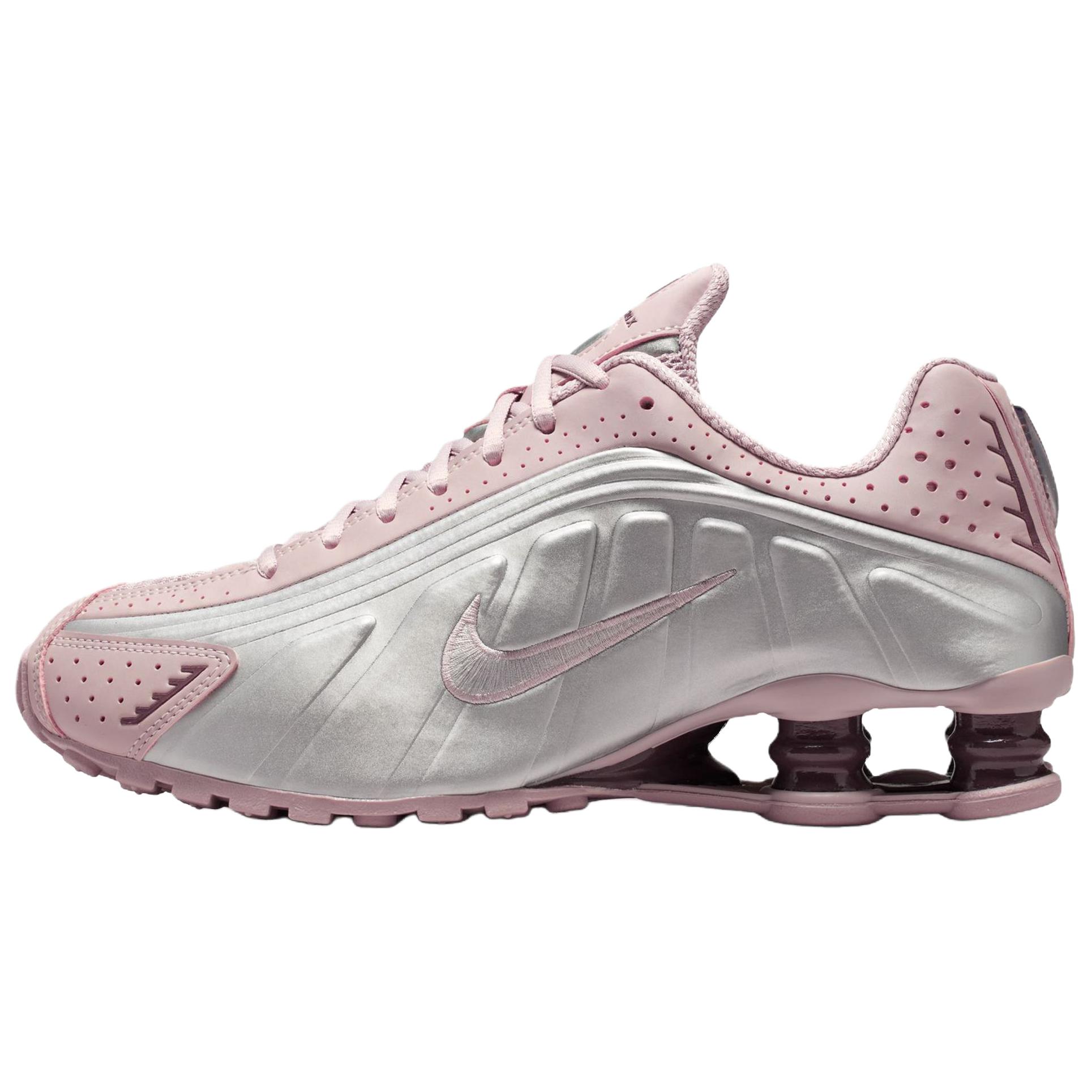 Nike Shox R4 Laufschuhe Damen Pink Silber AR3565-601 38