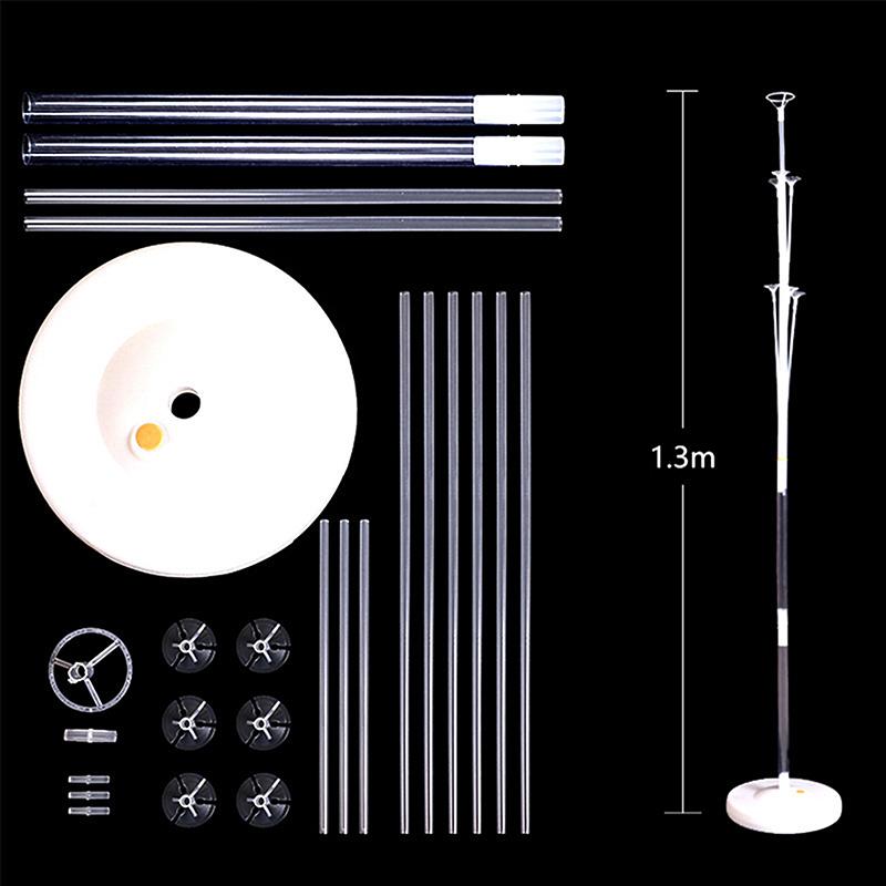 Ballonhalter, Säule, Luftballons, Ständer, Geburtstagsdekoration, Weihnachtsdekoration 1.3M