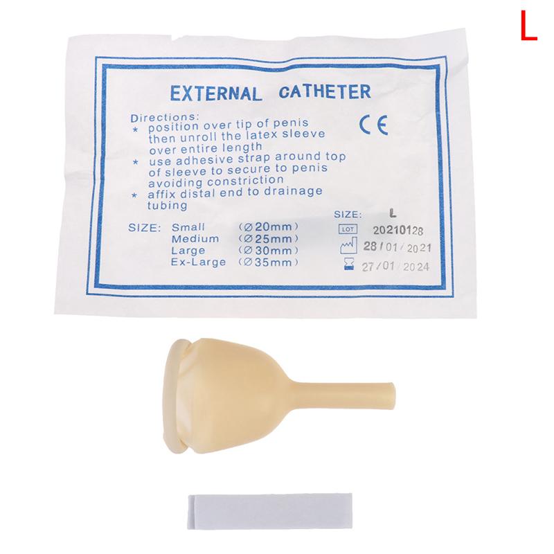 Männlicher äußerer Katheter Medizinischer sterilisierter Latex-Katheter Urinsammler Ältere Inkontinenz Harn-Latex-Hülle