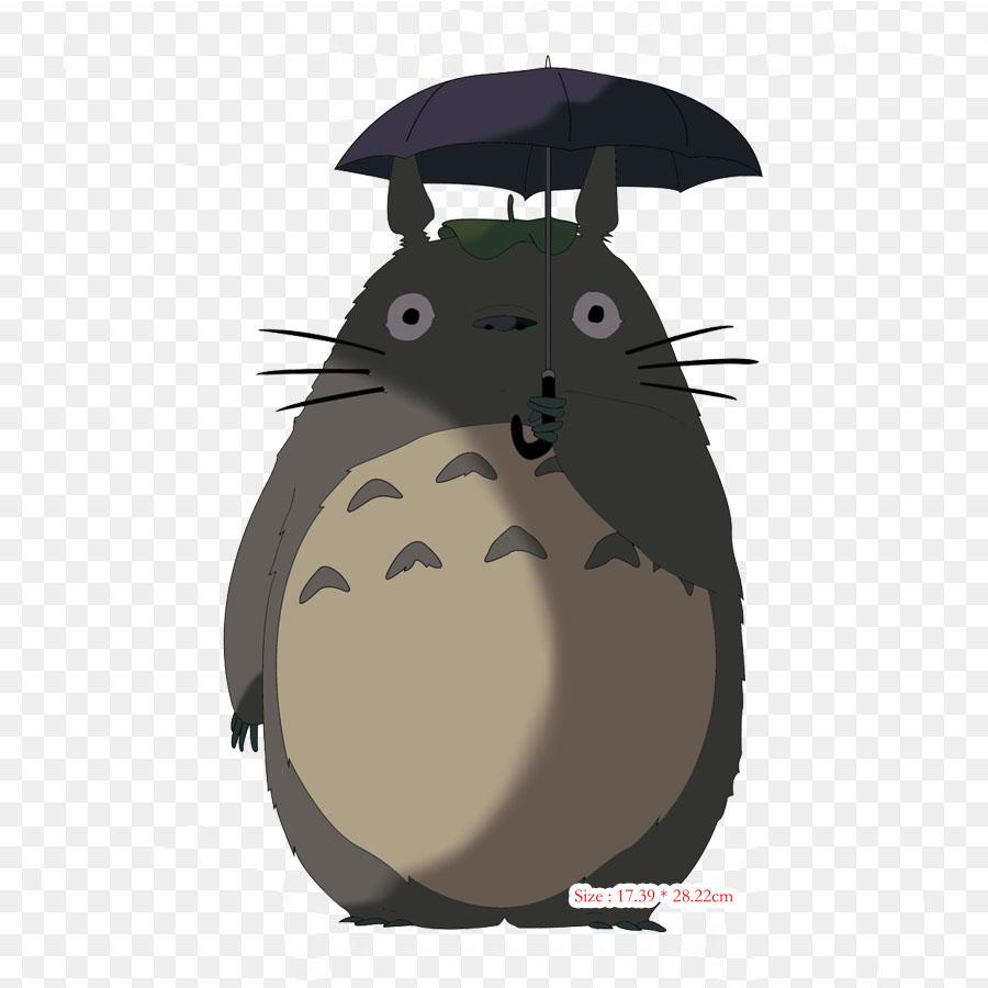 Totoro auf einem Zweig Ghibli Museum Studio Ghibli Aufnäher zum Aufbügeln für Kleidung, Applikation, Aufkleber auf Kleidung, hitzeempfindlicher individueller Aufnäher