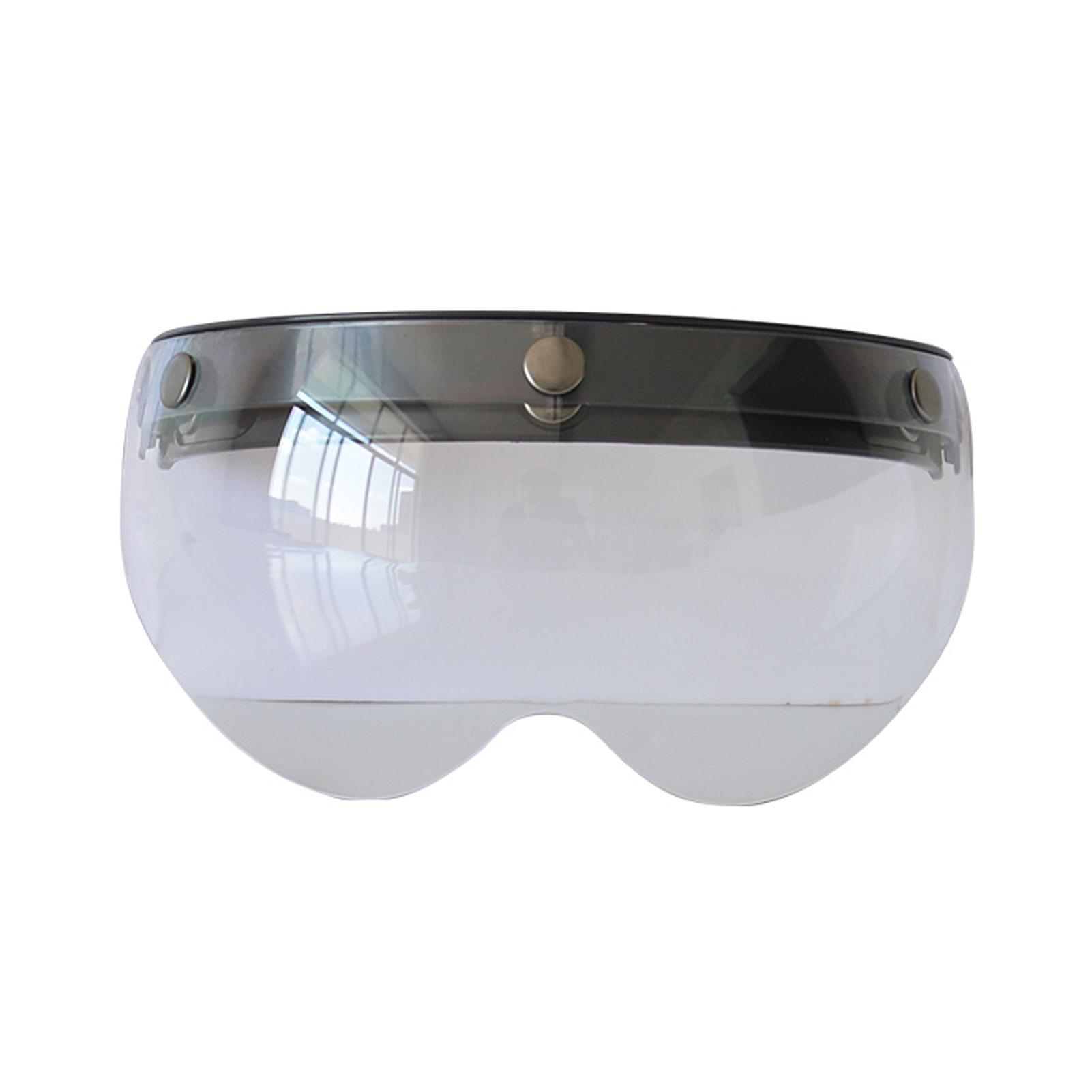 Motorrad Anti-UV Anti-Scratch Helme Objektiv Retro Fashion Visier Windschutz Objektiv Universal für transparent