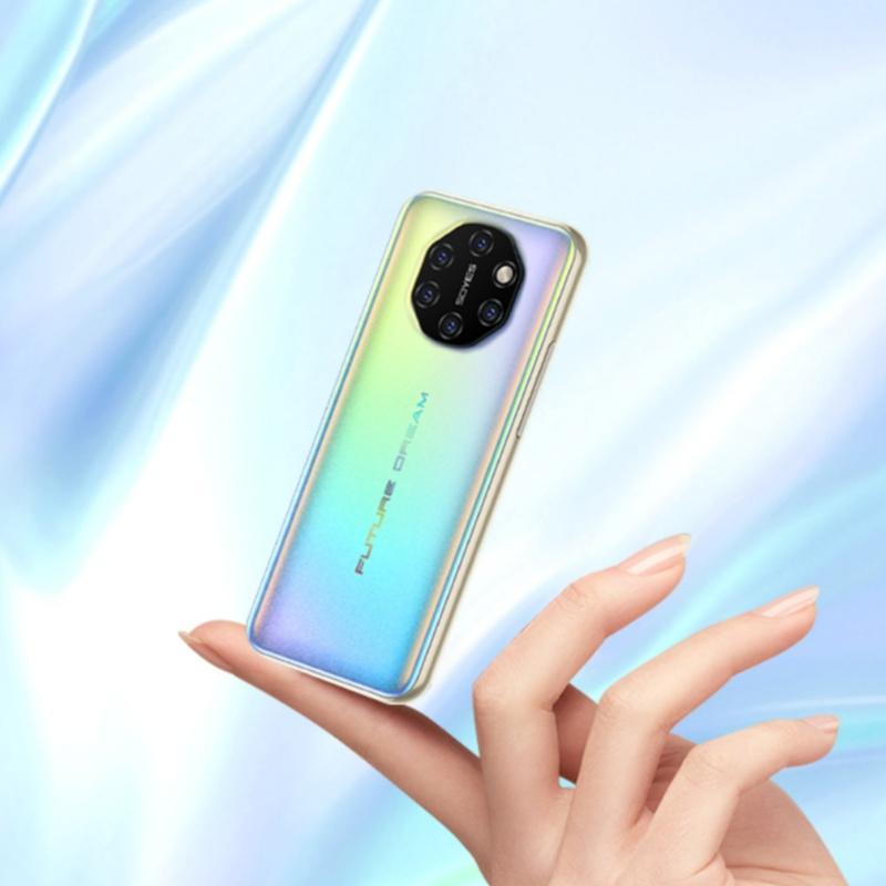 Neues SOYES S10I Mini Smartphone 3,5 Zoll HD 3GB RAM 32/64GB ROM 5MP LTE 4G 2050mAh Tragbar Entsperrt per Gesicht/Fingerabdruck Android Taschen-Mobiltelefon 64GB gold