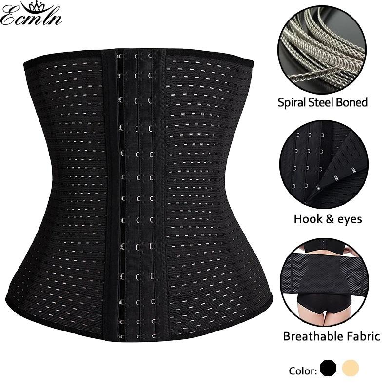 Frauen Taille Trainer Cincher Korsett Steuer Sanduhr Abnehmen Gürtel Körper Shapewear Unterbrust Gürtel 5XL schwarz