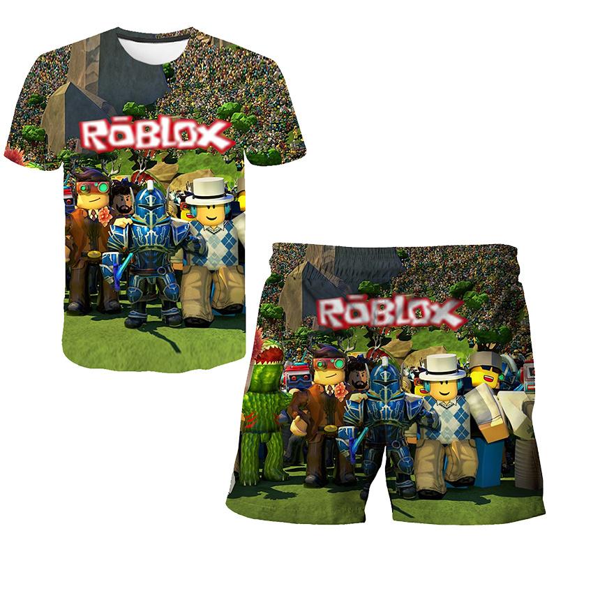 Jungen Mädchen 3D Gedruckt Sommer Kurzarm Kinder Kleidung Mode T Shirts Kurze Hosen Sets Für Kinder 4 6 8 10 12 14 jahre Alt 100