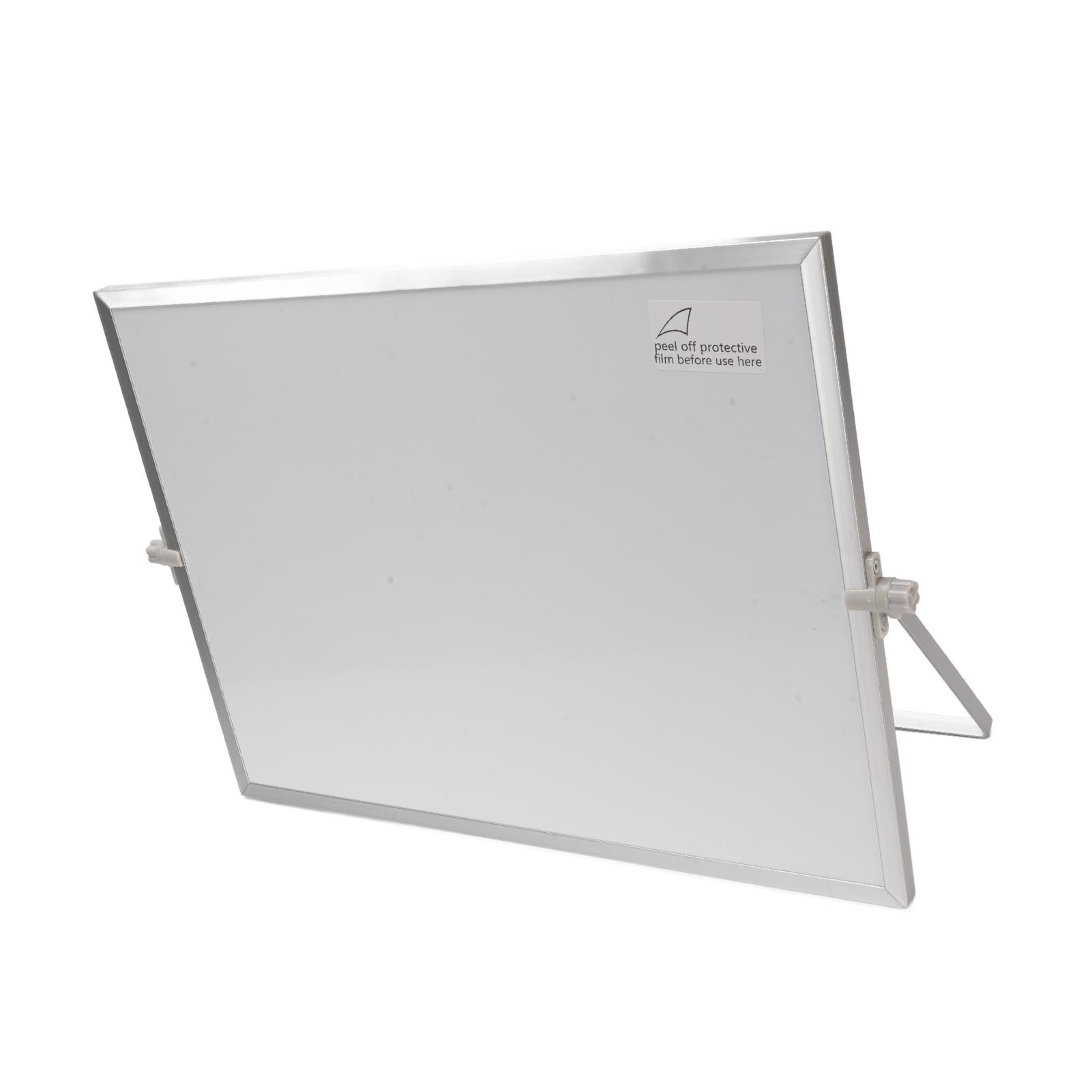 Desktop Whiteboard Multifunktional Tragbar Doppelseitig Magnetisch Drehbar Desktop Trocken Abwischbar