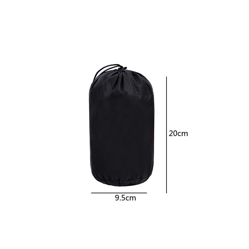Leichte, wasserdichte Aufbewahrungs- und Reisetasche für Daunenjacken mit Kordelzug – perfekt für Regenmäntel, Sonnenschutzkleidung und Unterwäsche.