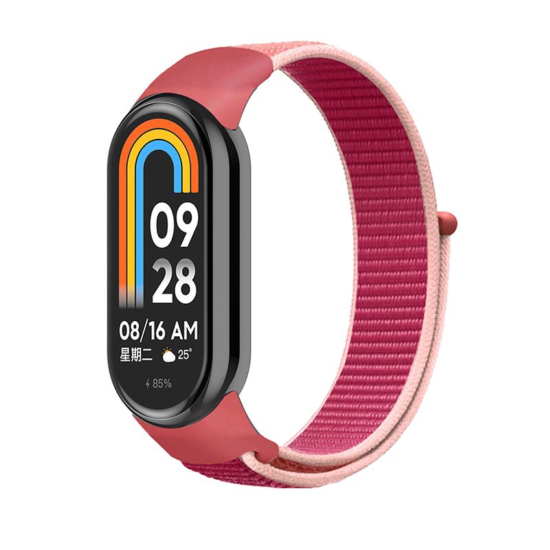 Nylon Loop Strap für xiaomi Mi Band 9 8 7 6 5 4 3 Armband SmartWatch Armband Ersatz sport pulsera armband miband 8 NFC Mi Band 9