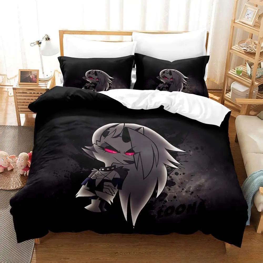 3D Druck Fizzarolli Boss Bettwäsche Set Einzelbett Twin Full Queen King Size Bett Set Erwachsene Kinder Schlafzimmer Bettdeckenbezug Sets Anime Spiel Bett 70x133cm 2pcs