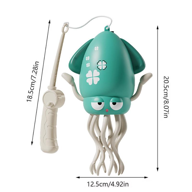 Magischer tanzender Oktopus Spielzeug Elektrisches Haustier Krabbelndes Licht & Musik Tintenfisch Spielzeug ideal für Kinder Interaktive Entwicklung Kleinkind Bauchzeit Geschenke grün