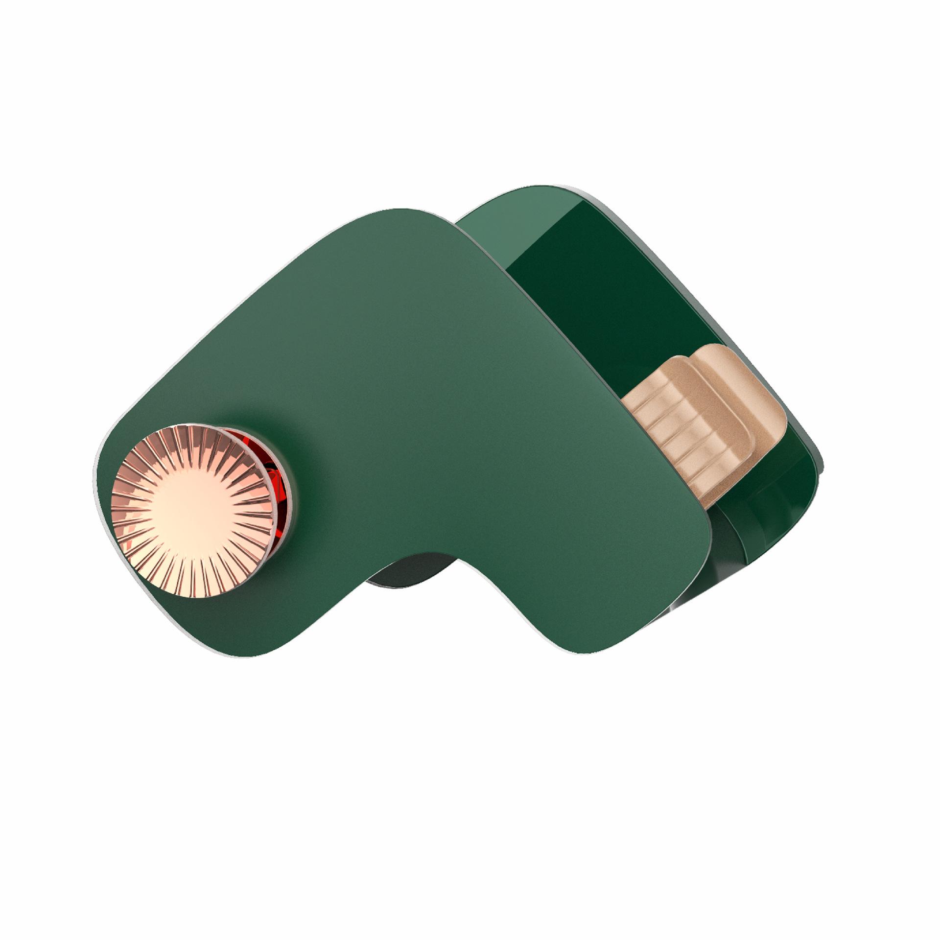 Haartrockner-Halter, Badezimmer-Organizer, Wandmontage, Haarglätter-Ständer, Regal, Haartrockner-Aufbewahrungsregale, Gebläseregale grün