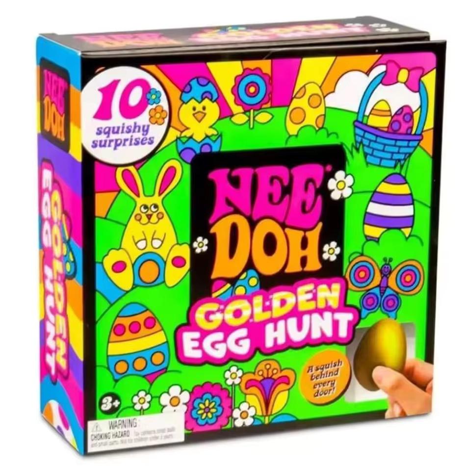 NeeDoh Adventskalender Geschenk für Kinder 24 Tage 3D PVC Puppen Countdown Weihnachten Neujahr Überraschungsgeschenke black