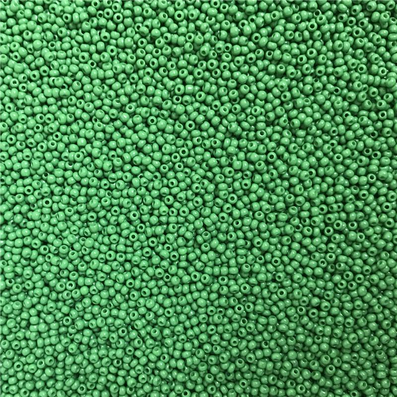 Neue DIY Handwerk für Schmuckherstellung Bunte Schmuckzubehör Lose Perlen Spacer Perlen Glasperlen 1000 Stück 2mm Perlen grün