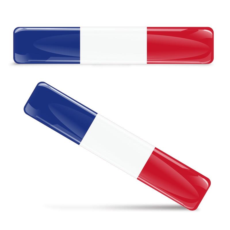 3D-reflektierender Nationalflaggen-Aufkleber, Motorradzubehör, Autoaufkleber, britisches Italien, USA, Frankreich, Russland, Spanien, Brasilien, Deutschland, Chile France