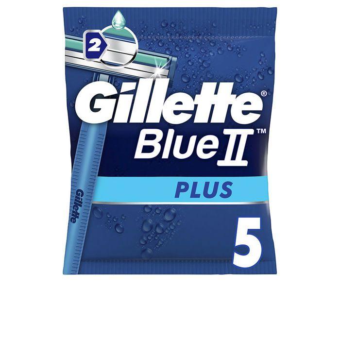 Rasierklingen Einweg-Rasierklingen GILLETTE BLUE II PLUS 5 Stück