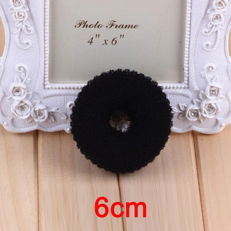 Mode Elegante Frauen Magic Shaper Donut Haar Ring Brötchen Haar Styling Werkzeug Zubehör 6cm