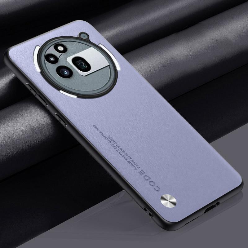 Für Nichts Telefon (3a) Pro 5G Hülle Silikon Stoßfest Handyhüllen Rückseite für Nothing Phone (3a) Pro Capa Bumper Hüllen licht lila