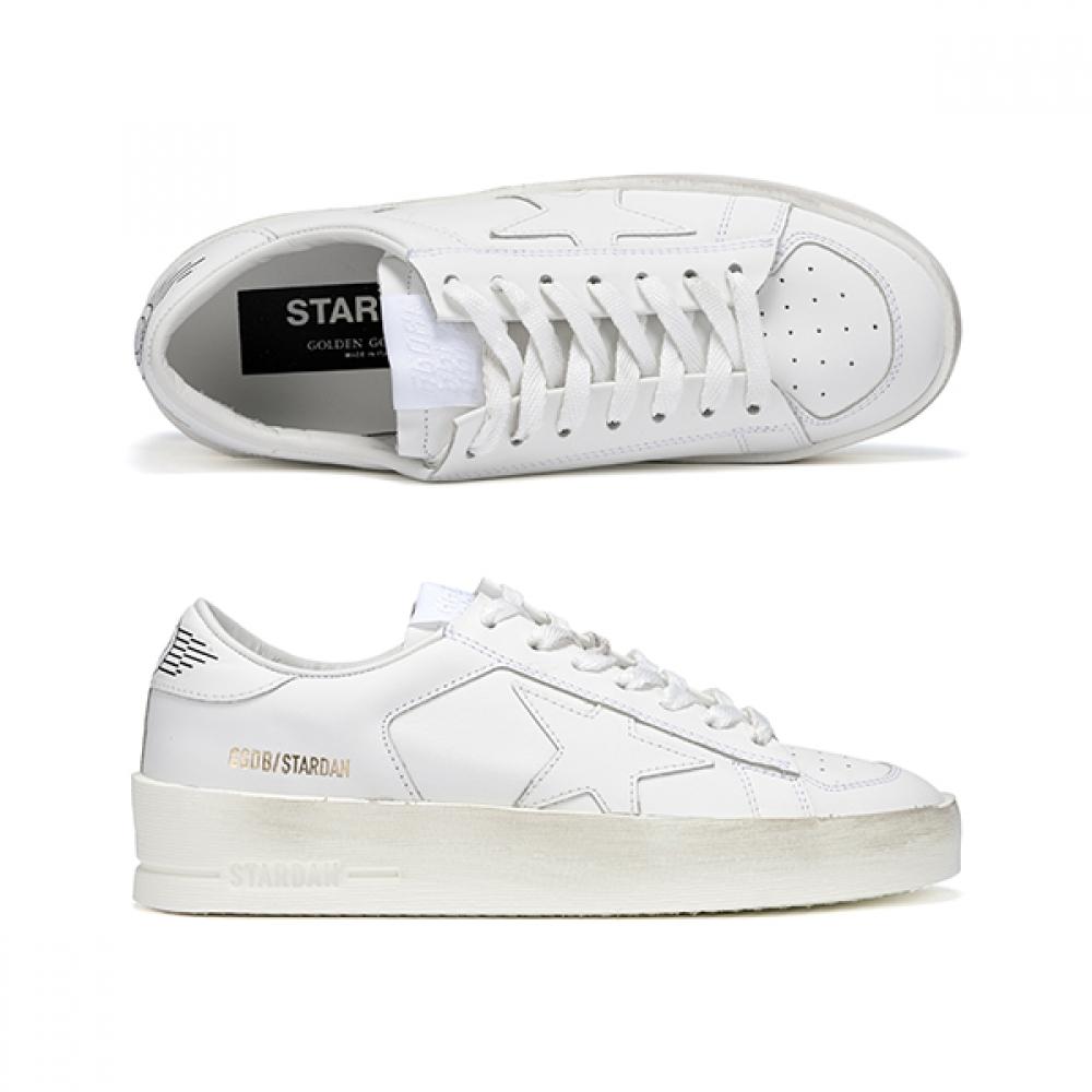 Golden Goose Gwf00128 F000566 10100  Gwf00128.F000566.10100  Stardan Weiße Ledersneakers GWF00128 F000566 10100 (39)