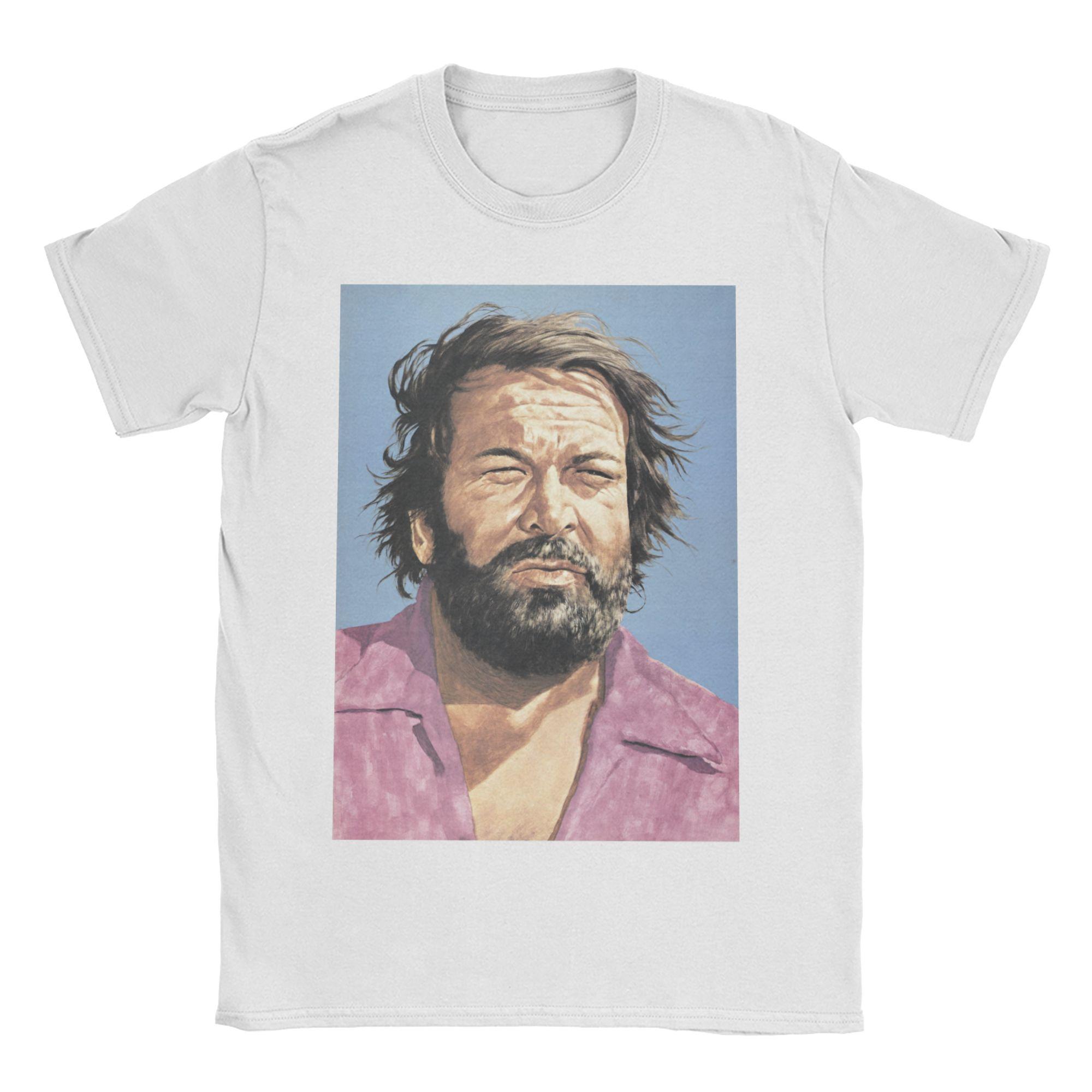 Bud Spencer Banana Joe 1982 T-Shirts Herren Damen Reine Baumwolle Coole T-Shirts Rundhals T-Shirts Kurzarm Kleidung Geschenkidee M gray